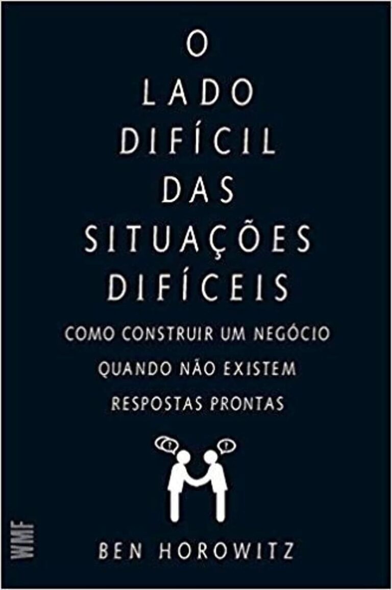 Livro - O Lado Difícil das Situações Difíceis