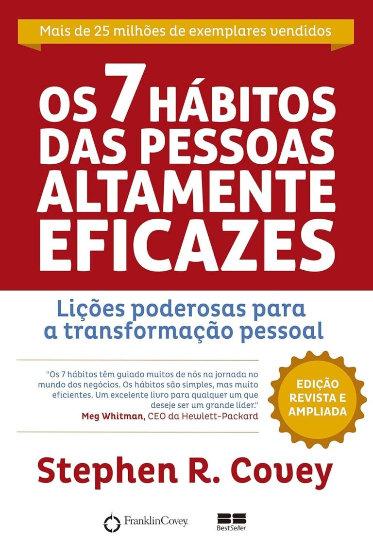 Livro - Os 7 Hábitos das Pessoas Altamente Eficazes